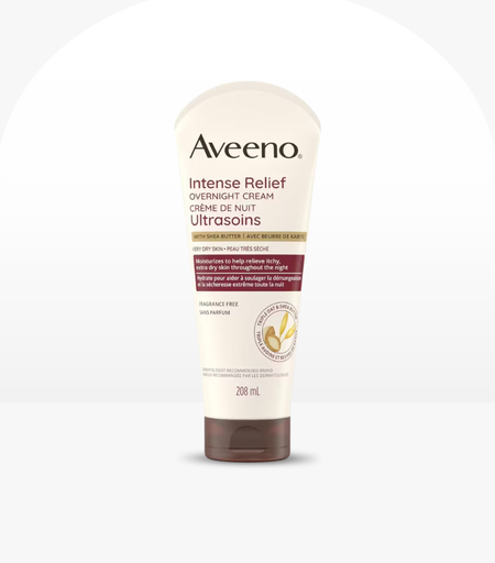 Aveeno Intense Relief Overnight Cream 208ml – Moisturizer for Dry Skin in Sri Lanka