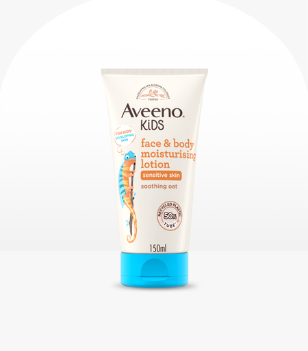 Aveeno Kids Face & Body Moisturizing Lotion 150ml – Gentle Hydration for Children’s Sensitive Skin in Sri Lanka