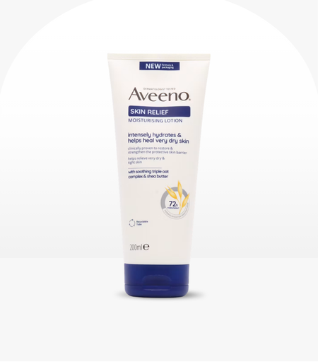 Aveeno Skin Relief Moisturizing Lotion with Triple Oat Complex & Shea Butter 200ml – Original Dry Skin Care in Sri Lanka
